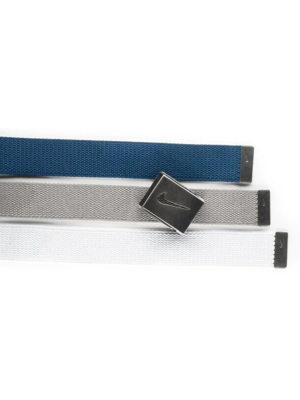 Men's 3-Pack Adjustable Web Belts - Versatile, Durable, Casual Accessories